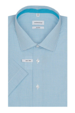 Фото рубашки Shaped Fit Рубашка SEIDENSTICKER, цвет бирюзовый