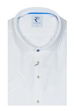 Фото рубашки Приталенный силуэт Рубашка R2, цвет белый