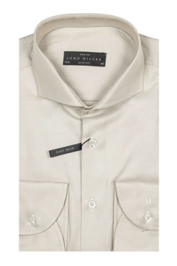 Фото рубашки Полуприлегающий силуэт Рубашка JOHN MILLER, цвет светло-коричневый