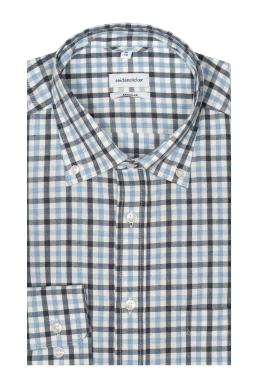 Фото рубашки Прямой силуэт Рубашка SEIDENSTICKER, цвет синий