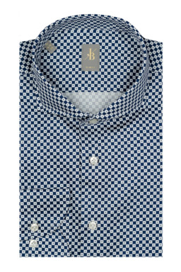 Фото рубашки Полуприлегающий силуэт Рубашка JACQUES BRITT, цвет синий