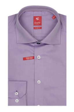 Фото рубашки Полуприлегающий силуэт Рубашка PURE, цвет сиреневый